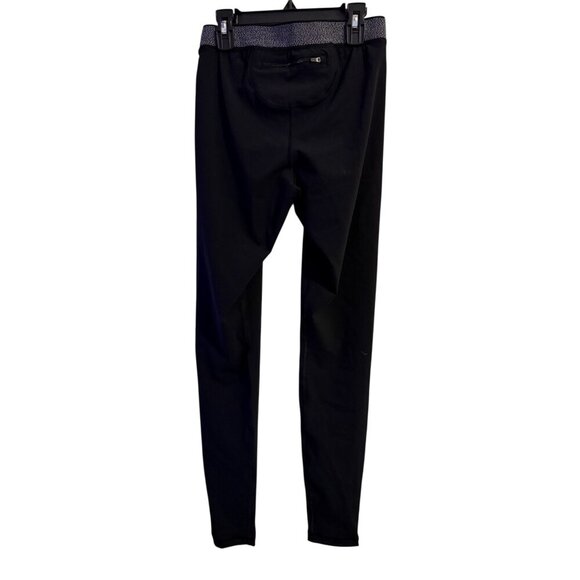 Men’s Limitless Compression Black Tights w/ brushed Waistband - Picture 2 of 15